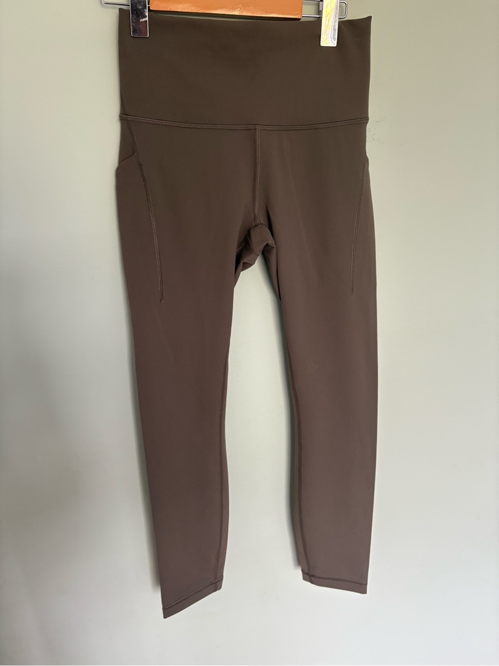 lululemon athletica Olive/Brown High-Rise Leggings